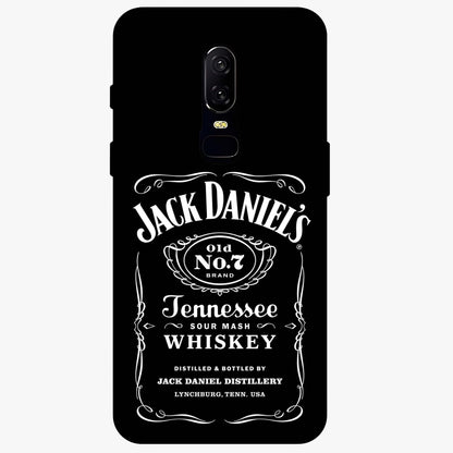 Vintage Whiskey Heritage Glass Case showing flat back view with classic whiskey inspired artwork and glossy glass finish.