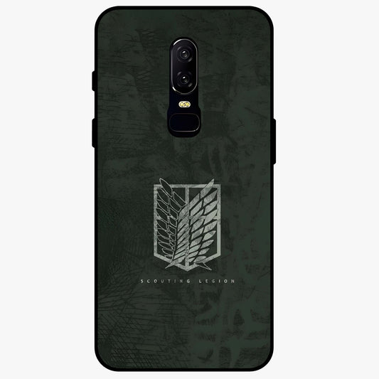 Wings Of Freedom Glass Case showing flat back view with symbolic wings artwork and glossy glass finish.