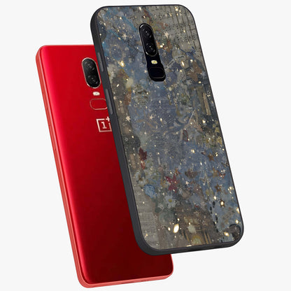 Aesthetic Astrolophia Glass Case displayed in angled mockup highlighting artistic aesthetic elements and smooth glass surface.