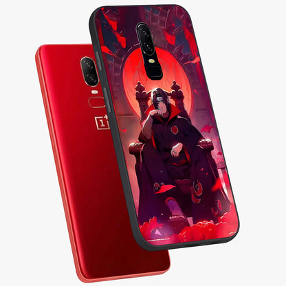 Blood Moon Sovereign Glass Case displayed in angled mockup highlighting dark celestial moon design and dramatic theme.