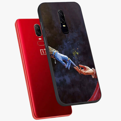 Divine Touch Eternal Glass Case displayed in angled mockup highlighting elegant divine inspired design with calm aesthetic style.