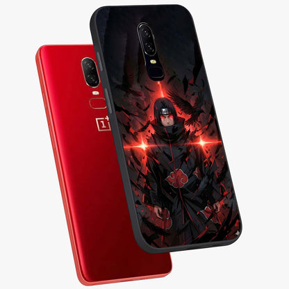 Focused Blade Discipline Glass Case displayed in angled mockup highlighting clean minimal text artwork with modern aesthetic style.