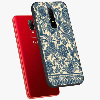 Heirloom Wild Bloom Glass Case displayed in angled mockup highlighting botanical bloom design with classic aesthetic style.