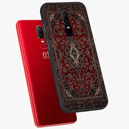 Heritage Carpet Royale Glass Case displayed in angled mockup highlighting intricate royal carpet design with heritage aesthetic.