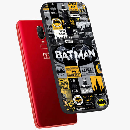 Knight Gotham Rise Glass Case displayed in angled mockup highlighting powerful knight silhouette design with dramatic aesthetic.