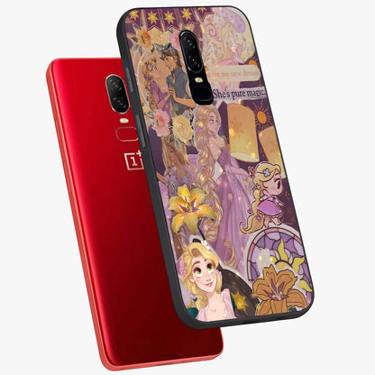 Magical Tangled Dream Glass Case displayed in angled mockup highlighting whimsical fantasy design with magical aesthetic.