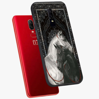 Majestic Ride Legacy Glass Case displayed in angled mockup highlighting sleek vehicle design with bold racing aesthetic.