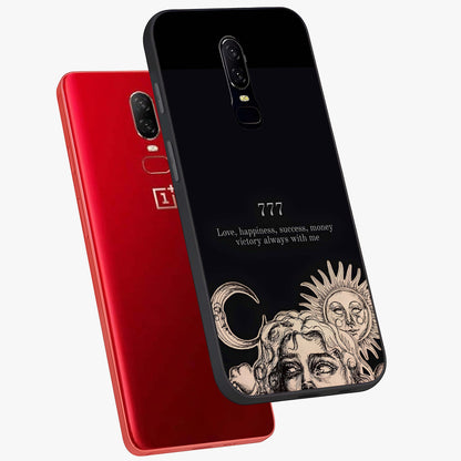Mystic Victory Aura Glass Case displayed in angled mockup highlighting energetic aura design with bold mystical aesthetic.