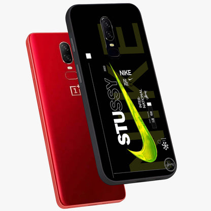 Neon Street Edition Glass Case displayed in angled mockup highlighting vibrant urban design with bold street aesthetic.
