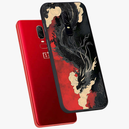 Shadow Dragon Fury Glass Case displayed in angled mockup highlighting powerful dragon illustration with dark fantasy aesthetic.