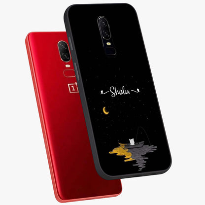 Silent Night Row Glass Case displayed in angled mockup highlighting peaceful evening design with dreamy night aesthetic.