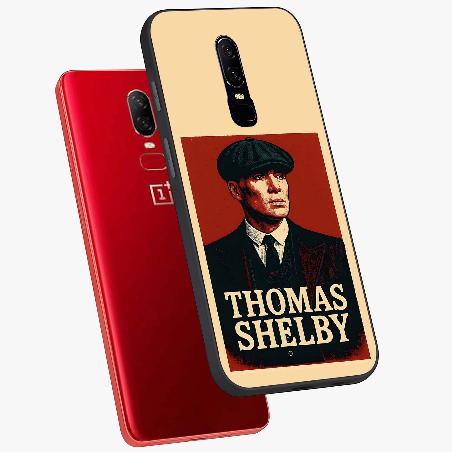 Vintage Mafia Authority Glass Case displayed in angled mockup highlighting powerful retro design with classic gangster aesthetic.