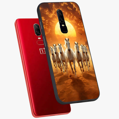 Wild Sunset Majesty Glass Case displayed in angled mockup highlighting vibrant sunset sky design with scenic aesthetic.