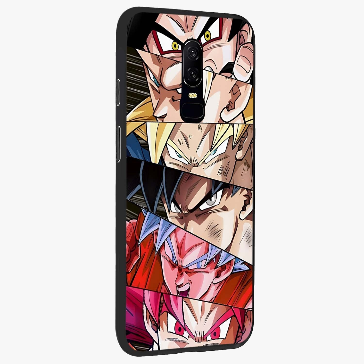 Anime Character Glass Case upright view showcasing expressive anime artwork with bold graphic style.