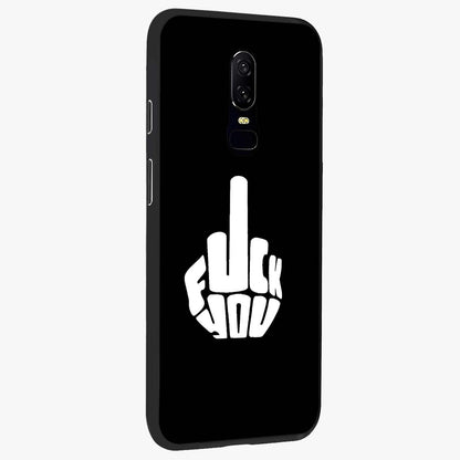 Rebel Mode On Glass Case upright view showcasing striking statement artwork with bold rebellious theme.