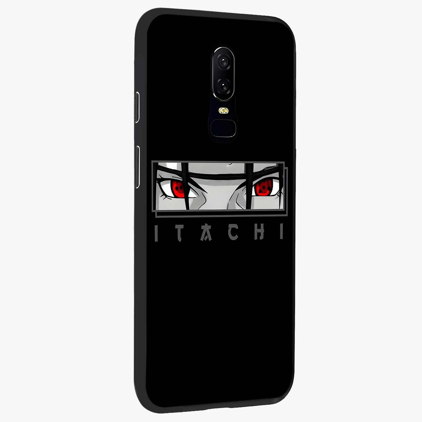 Scarlet Gaze Dominance Glass Case upright view showcasing powerful dramatic artwork with dominant artistic theme.