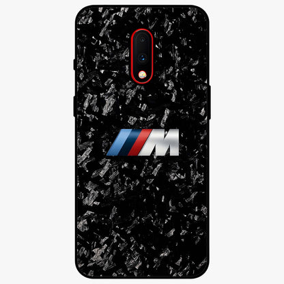Carbon Speed Mark Glass Case showing flat back view with sporty carbon pattern artwork and glossy glass finish.