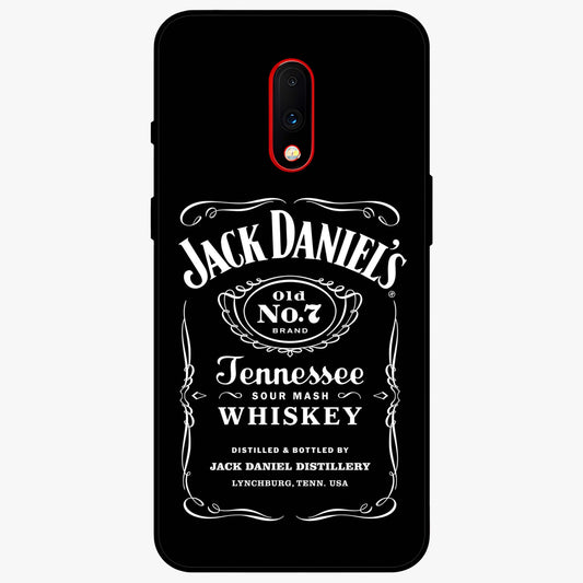 Vintage Whiskey Heritage Glass Case showing flat back view with classic whiskey inspired artwork and glossy glass finish.