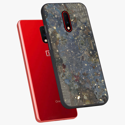 Aesthetic Astrolophia Glass Case displayed in angled mockup highlighting artistic aesthetic elements and smooth glass surface.