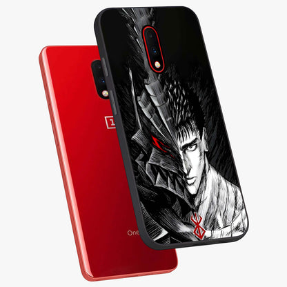Berserker Blood Oath Glass Case displayed in angled mockup highlighting dark fantasy graphic design and powerful theme.