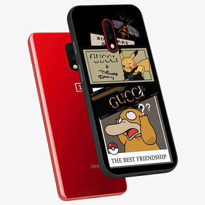 Gucci Play Mashup Glass Case displayed in angled mockup highlighting stylish fashion mashup design with bold aesthetic.