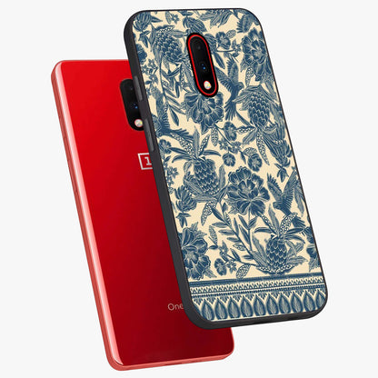 Heirloom Wild Bloom Glass Case displayed in angled mockup highlighting botanical bloom design with classic aesthetic style.