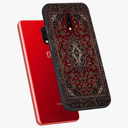 Heritage Carpet Royale Glass Case displayed in angled mockup highlighting intricate royal carpet design with heritage aesthetic.
