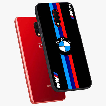 Turbo BMW Beast Glass Case displayed in angled mockup highlighting sleek racing car design with bold automotive aesthetic.