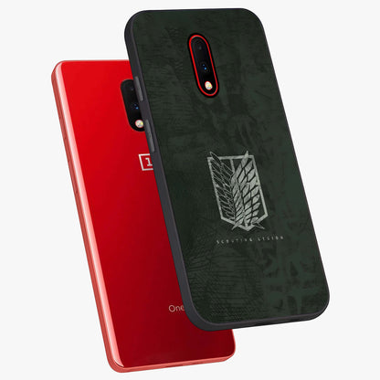 Wings Of Freedom Glass Case displayed in angled mockup highlighting graceful wing design with inspirational aesthetic.