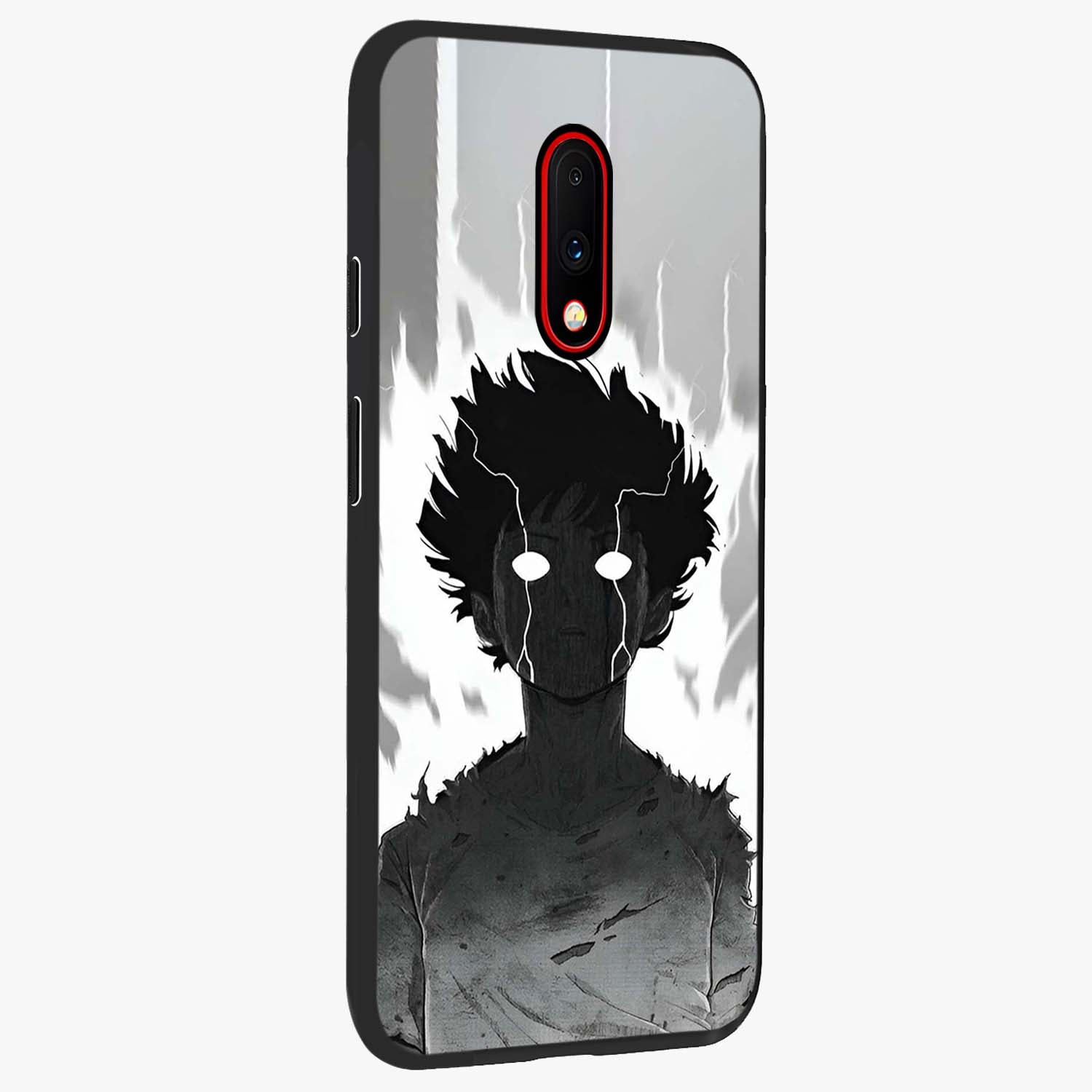 Awakened Inner Rage Glass Case upright view showcasing dramatic artwork with strong expressive aesthetic.
