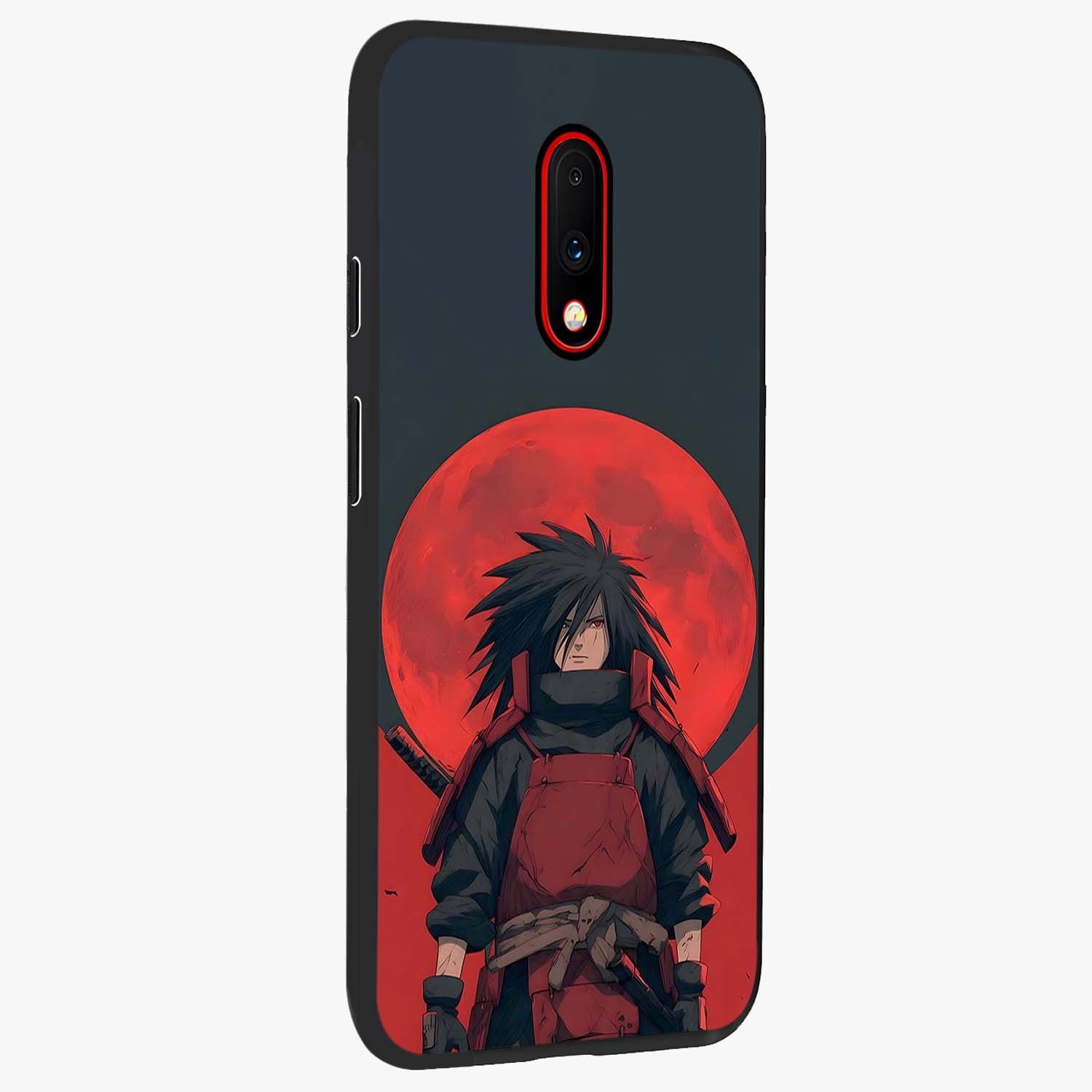 Crimson Moon Warlord Glass Case upright view showcasing powerful warlord artwork with dark celestial theme.
