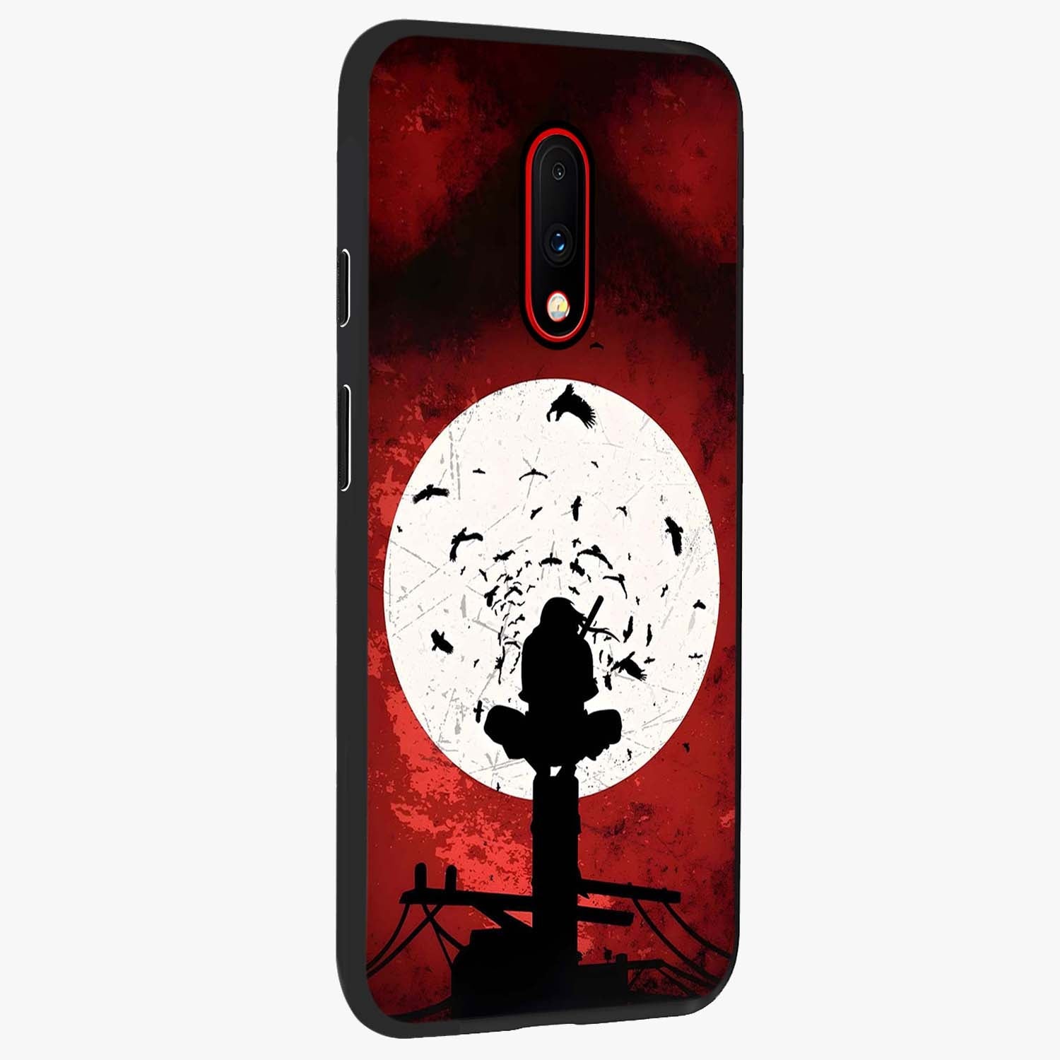 It Comes In Waves Quote Glass Case upright view showcasing calm wave artwork with motivational quote theme.