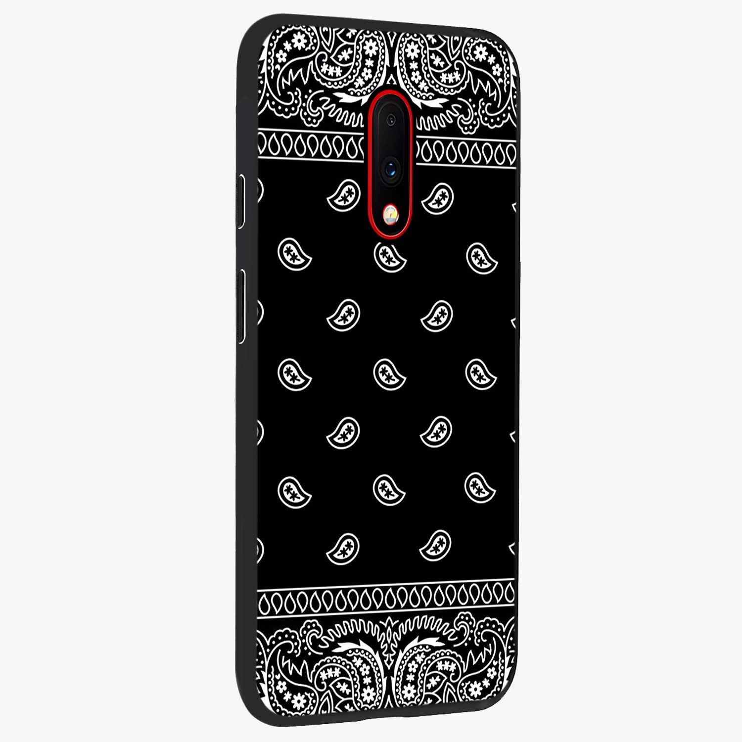Retro Rebel Threads Glass Case upright view showcasing stylish vintage artwork with bold retro theme.