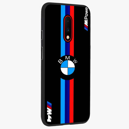 Turbo BMW Beast Glass Case upright view showcasing powerful car artwork with modern motorsport theme.