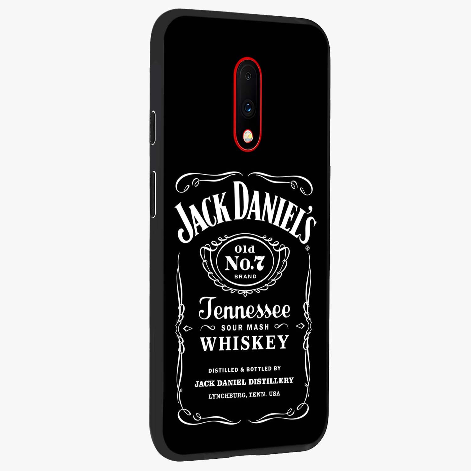 Vintage Whiskey Heritage Glass Case upright view showcasing stylish vintage whiskey artwork with timeless bar culture theme.