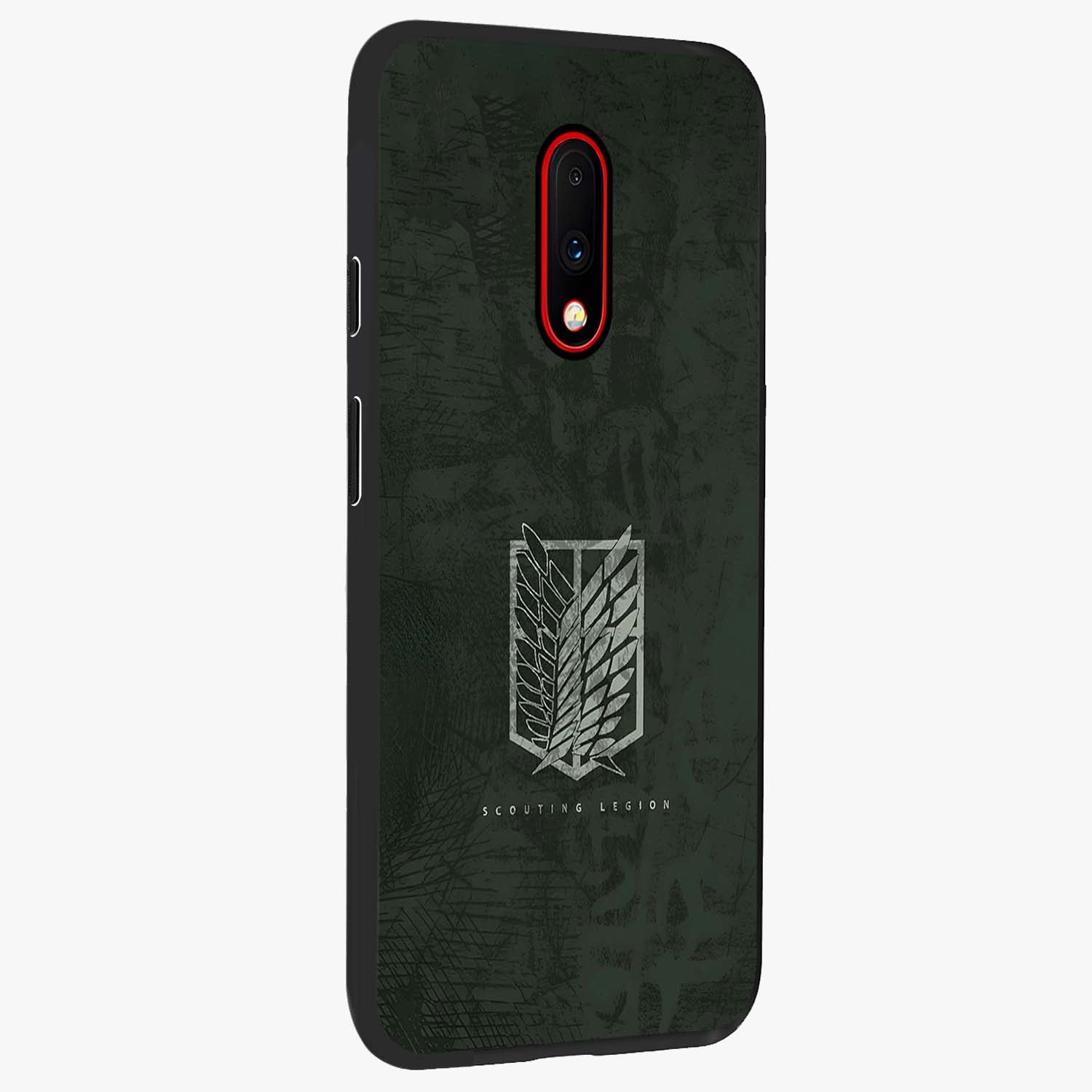 Wings Of Freedom Glass Case upright view showcasing powerful wings artwork with freedom themed design.