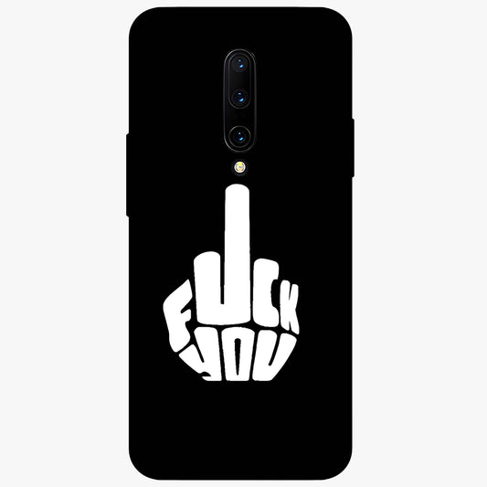 Rebel Mode On Glass Case showing flat back view with bold rebellious typography artwork and glossy glass finish.