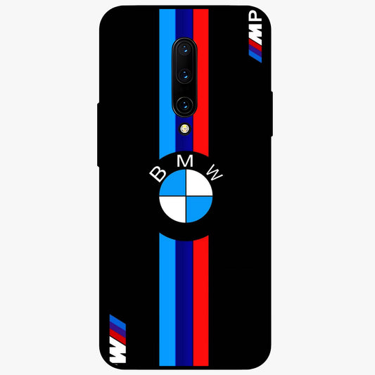 Turbo BMW Beast Glass Case showing flat back view with high performance sports car artwork and glossy glass finish.