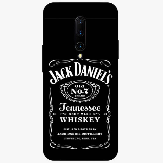 Vintage Whiskey Heritage Glass Case showing flat back view with classic whiskey inspired artwork and glossy glass finish.