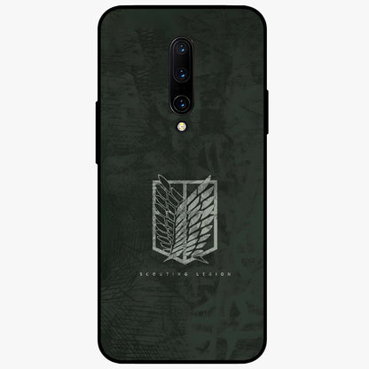 Wings Of Freedom Glass Case showing flat back view with symbolic wings artwork and glossy glass finish.