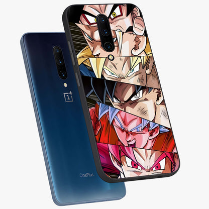 Anime Character Glass Case displayed in angled mockup highlighting colorful anime character illustration.