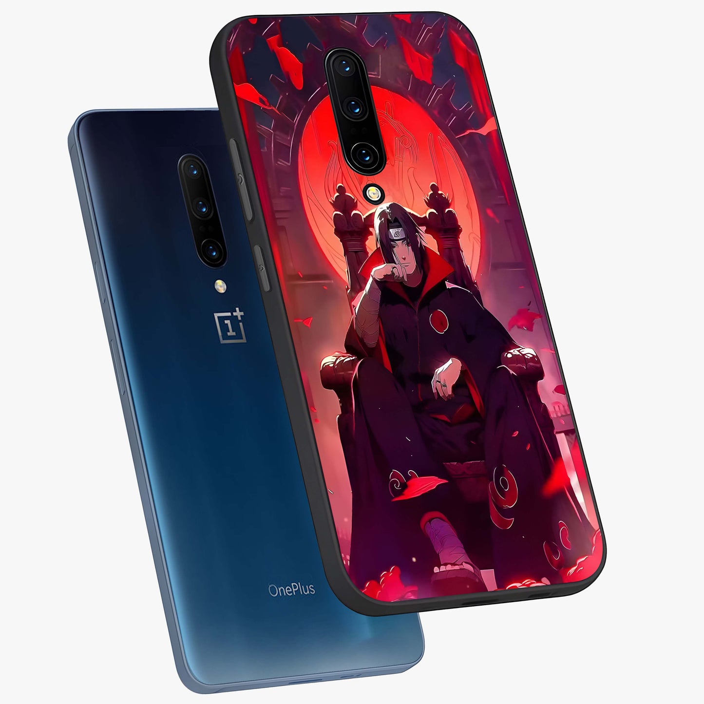 Blood Moon Sovereign Glass Case displayed in angled mockup highlighting dark celestial moon design and dramatic theme.