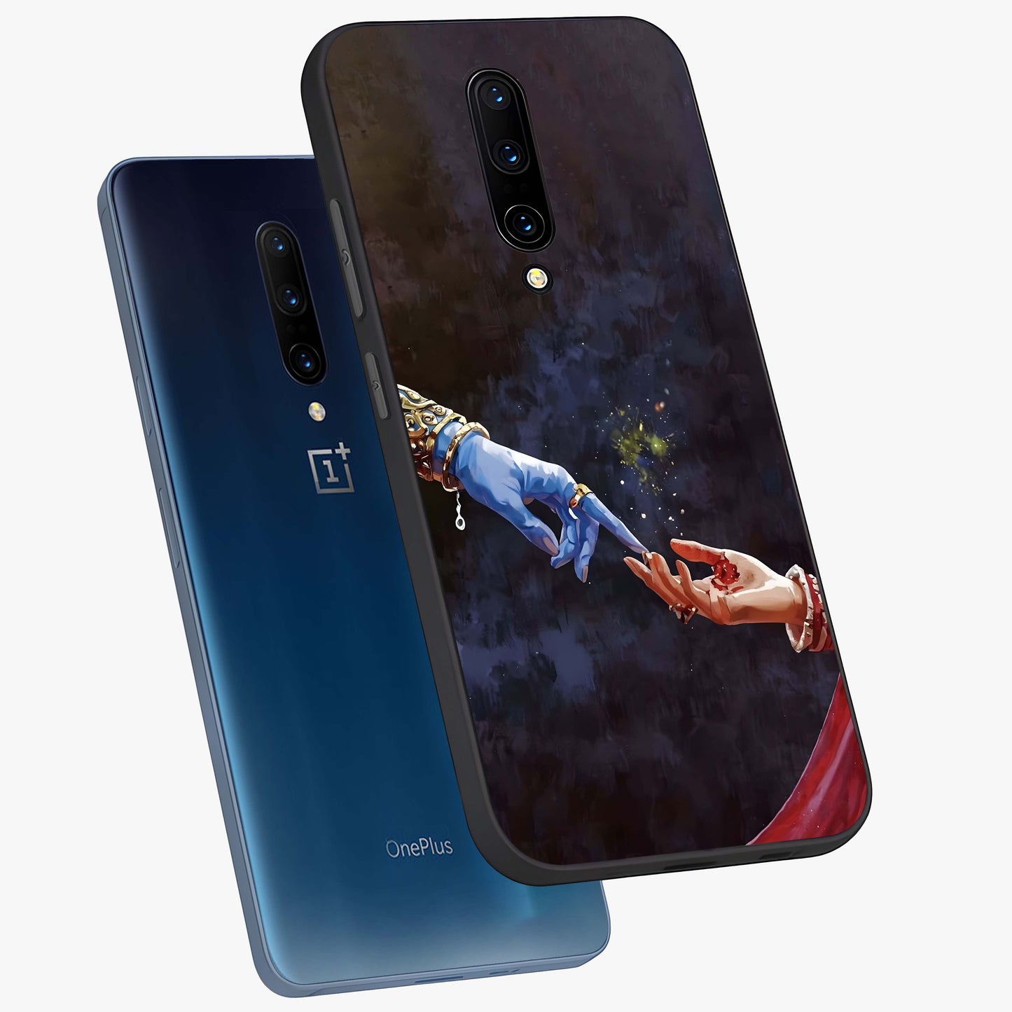 Divine Touch Eternal Glass Case displayed in angled mockup highlighting elegant divine inspired design with calm aesthetic style.