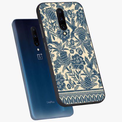 Heirloom Wild Bloom Glass Case displayed in angled mockup highlighting botanical bloom design with classic aesthetic style.