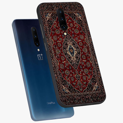 Heritage Carpet Royale Glass Case displayed in angled mockup highlighting intricate royal carpet design with heritage aesthetic.