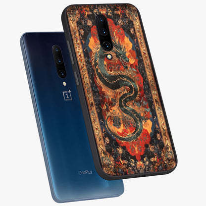 Inferno Dragon Soul Glass Case displayed in angled mockup highlighting powerful dragon illustration with inferno aesthetic.