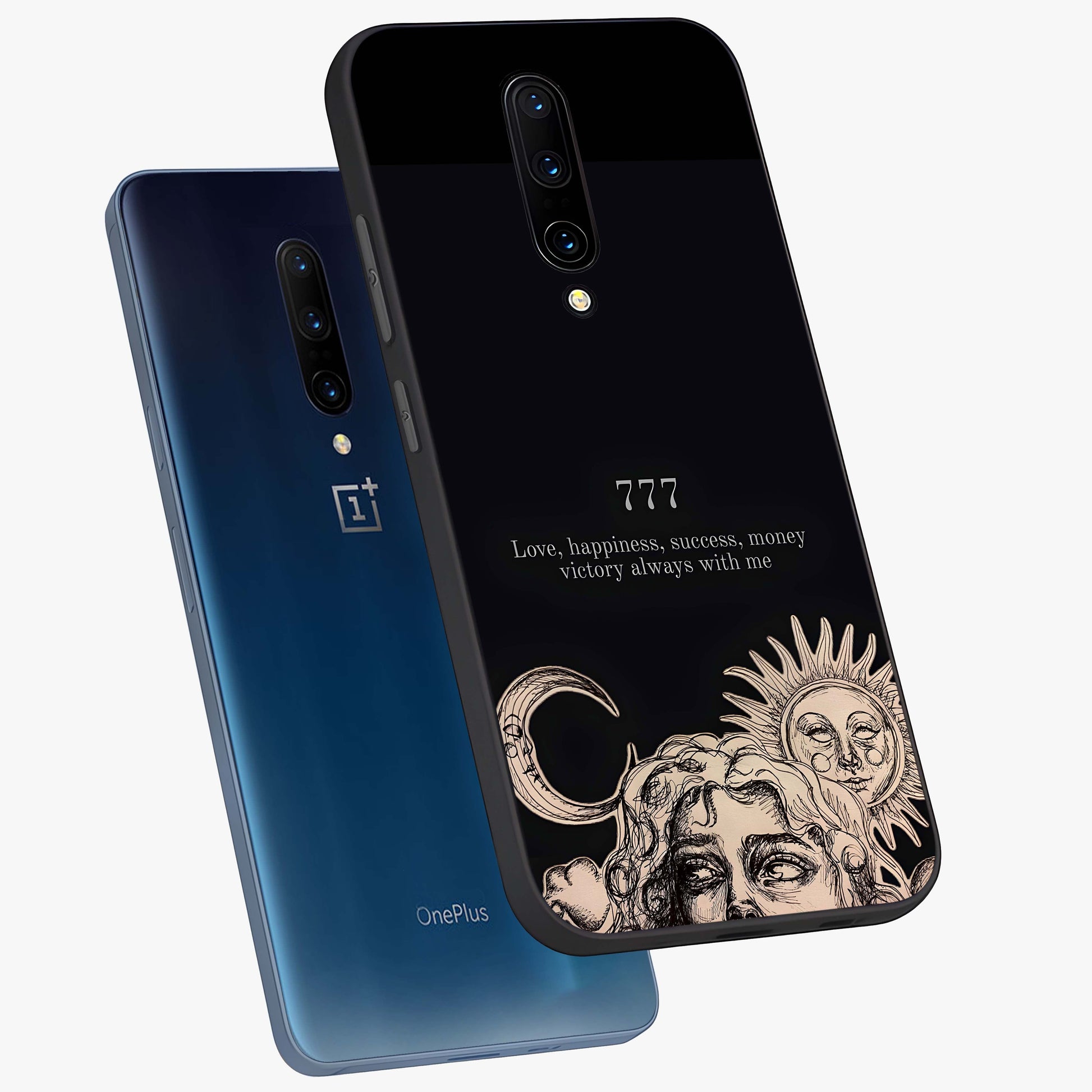 Mystic Victory Aura Glass Case displayed in angled mockup highlighting energetic aura design with bold mystical aesthetic.