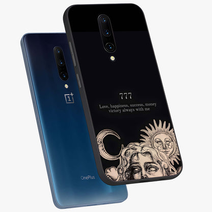 Mystic Victory Aura Glass Case displayed in angled mockup highlighting energetic aura design with bold mystical aesthetic.