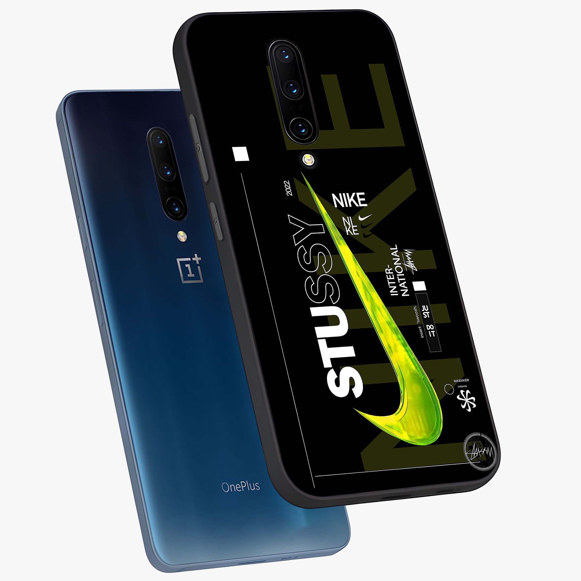 Neon Street Edition Glass Case displayed in angled mockup highlighting vibrant urban design with bold street aesthetic.