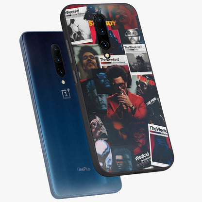 The Weeknd Glass Case displayed in angled mockup highlighting stylish pop culture inspired design with modern aesthetic.